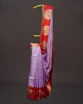 Lalic Grace – Enchanting Bird & Animal Motif Kanjivaram Elegance
